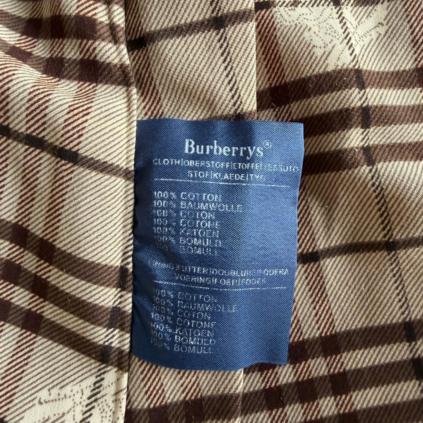 90s Burberry Trench Coat - S