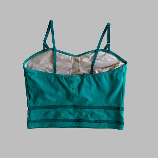 Y2K Nike Striped Activewear Tank - L