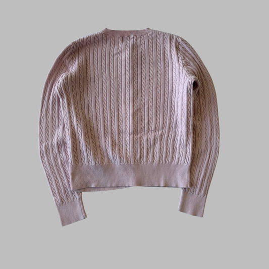 Ralph Lauren Cable Knit Cardigan - Small
