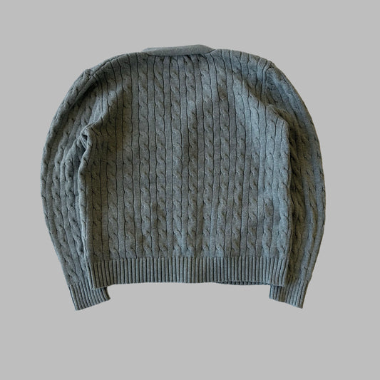 Ralph Lauren Cable Knit Cardigan - Large