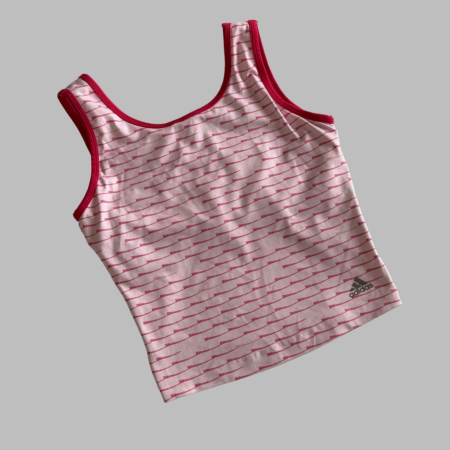 Y2K Adidas Low Cut Activewear Tank - S