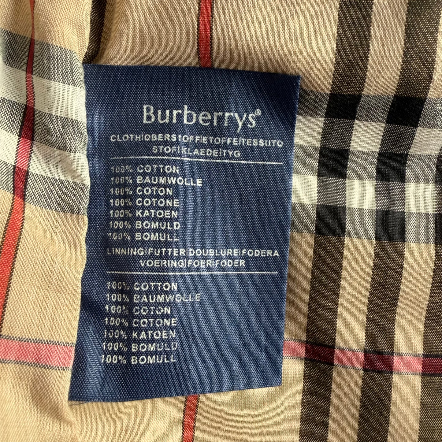 90s Burberry Trench Coat - M