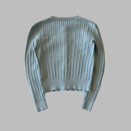 Ralph Lauren Cable Knit Cardigan - Small