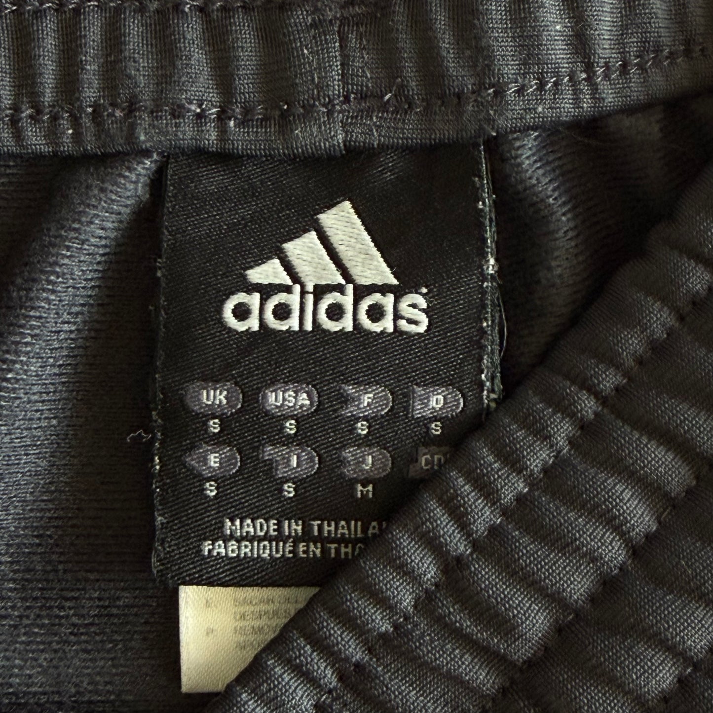 Y2K Adidas Three Stripe Wide Leg Track Pants - S