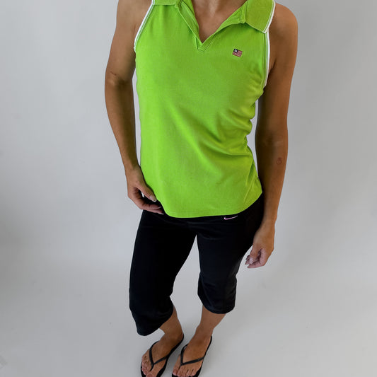 Y2K Ralph Lauren Sleeveless Polo Tank - M