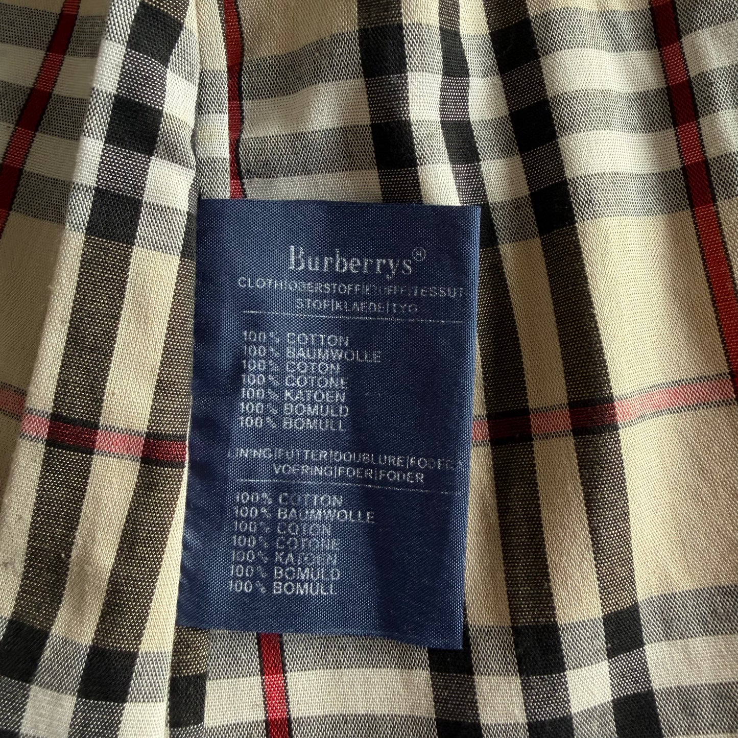 90s Burberry Trench Coat - XS
