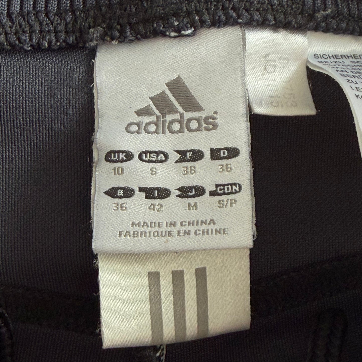 Y2K Adidas Three Stripe Active Track Pants - M