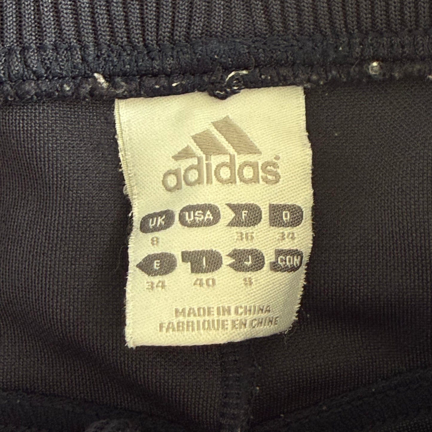 Y2K Adidas Three Stripe Active Track Pants - S