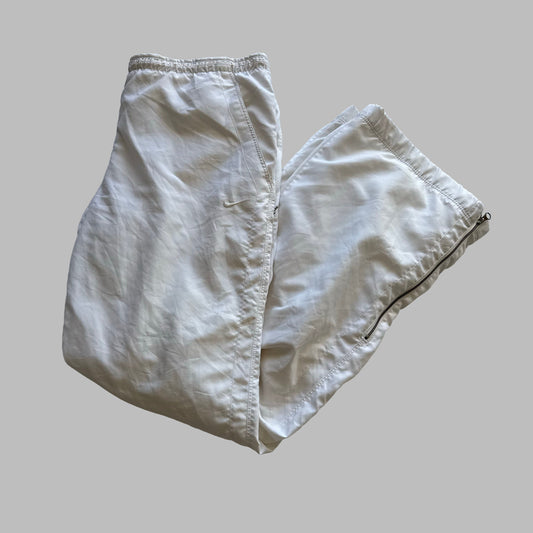 00s Nike Wide Leg Track Pants - Medium