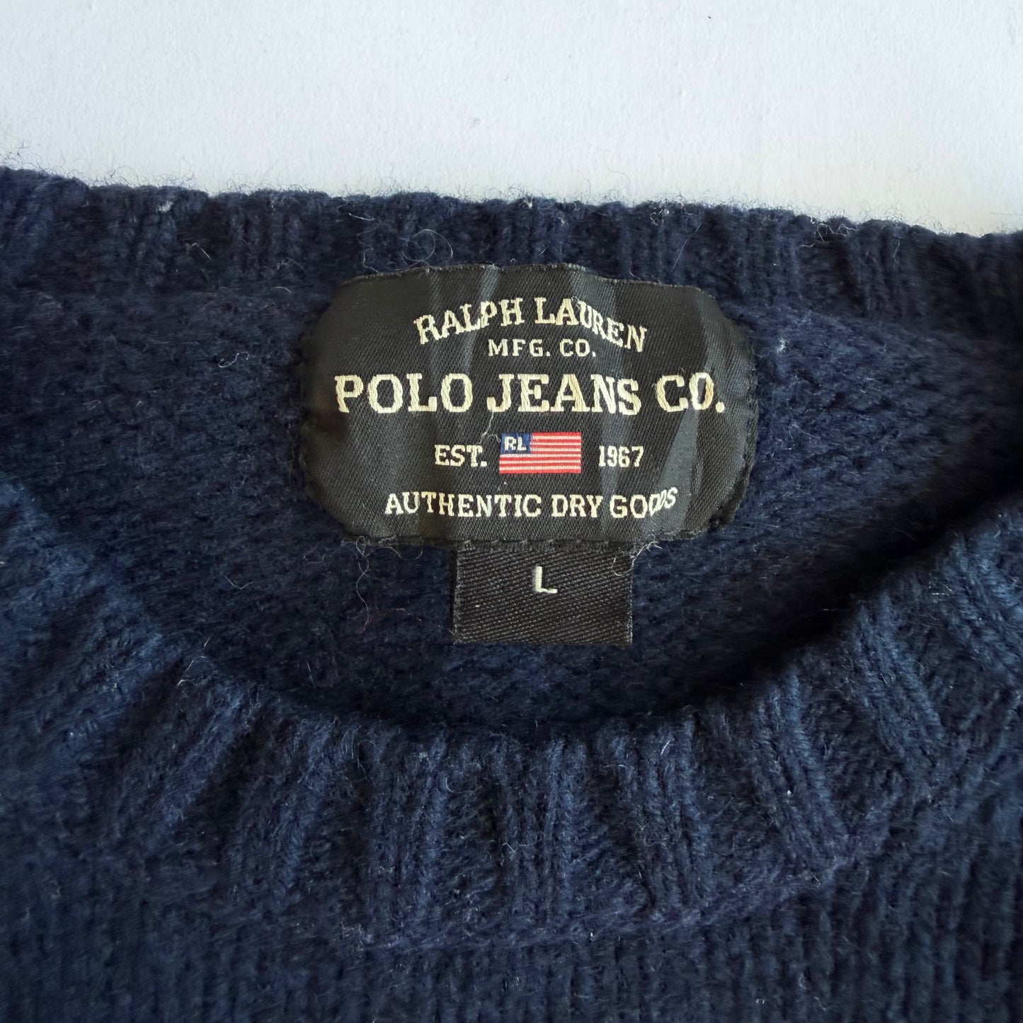 Polo Flag Knit - Large