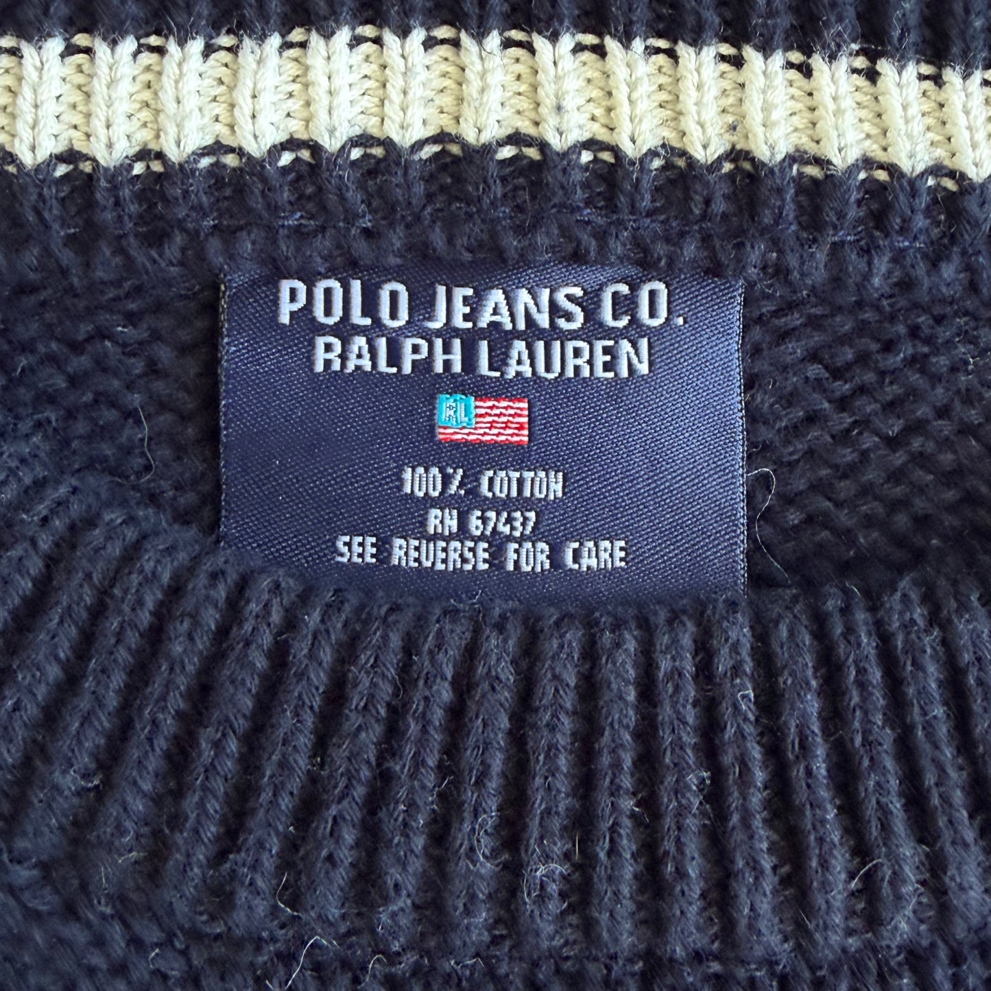 Polo Flag Knit - XL