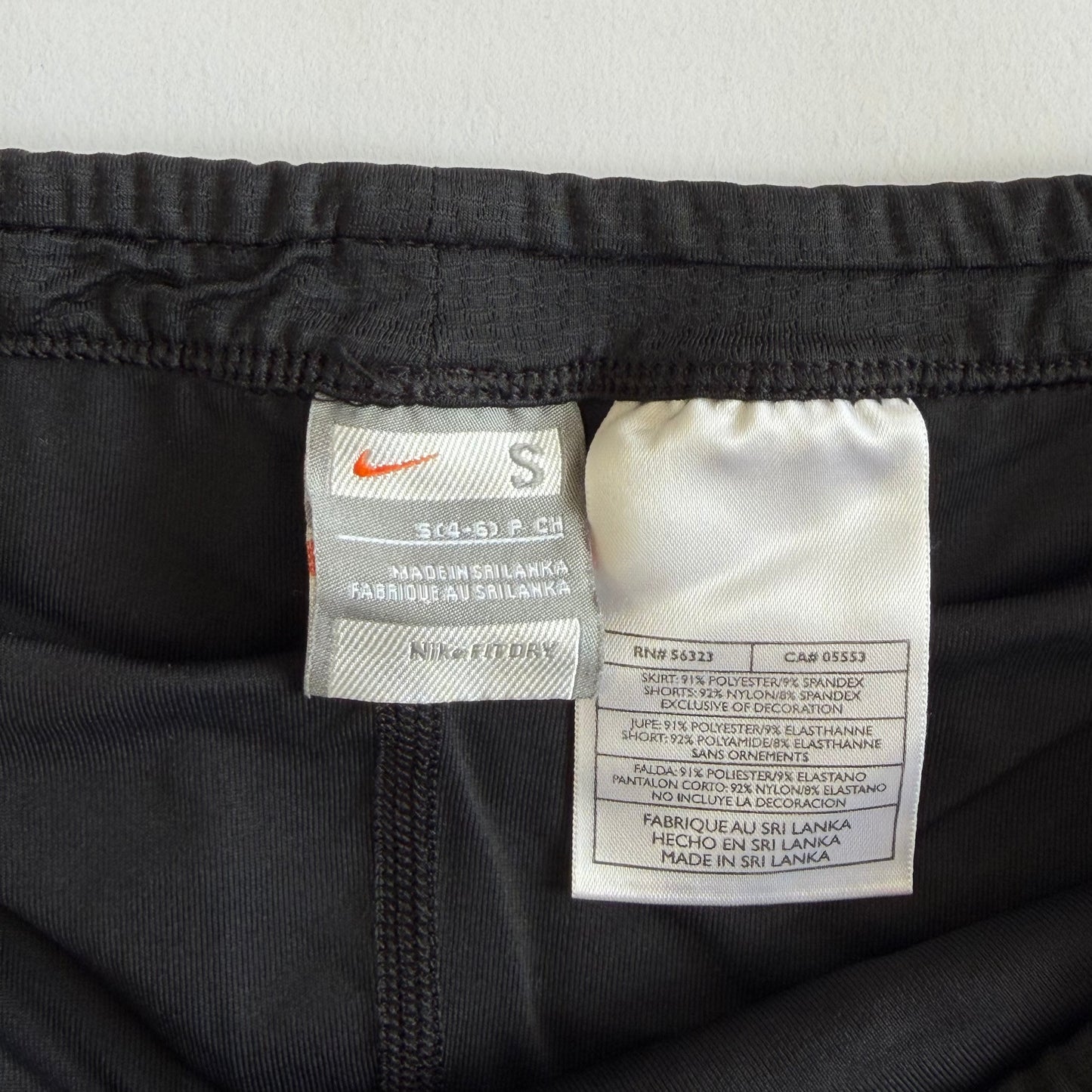 Y2K Nike Panelled Mini Skirt - S