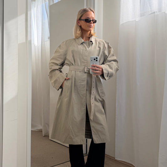 90s Burberry Trench Coat - M