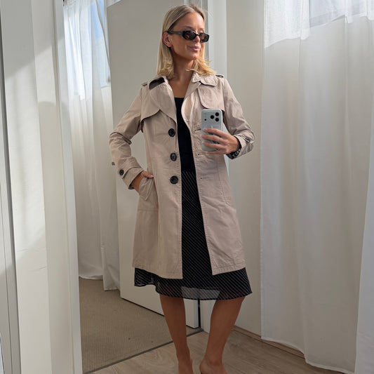 90s Burberry Trench Coat - XS