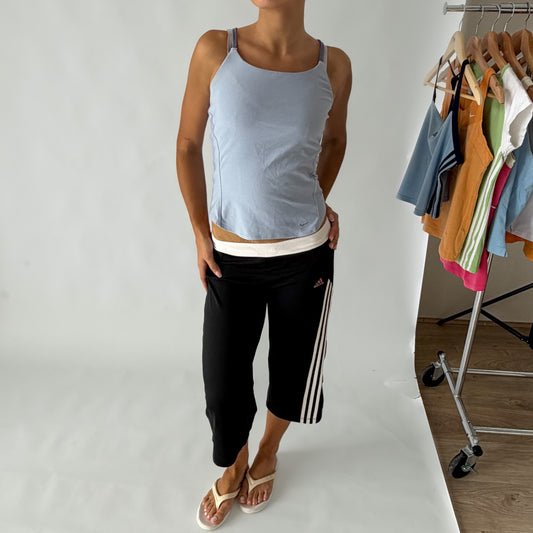 Y2K Nike Synched Cross Back Activewear Top - S/M