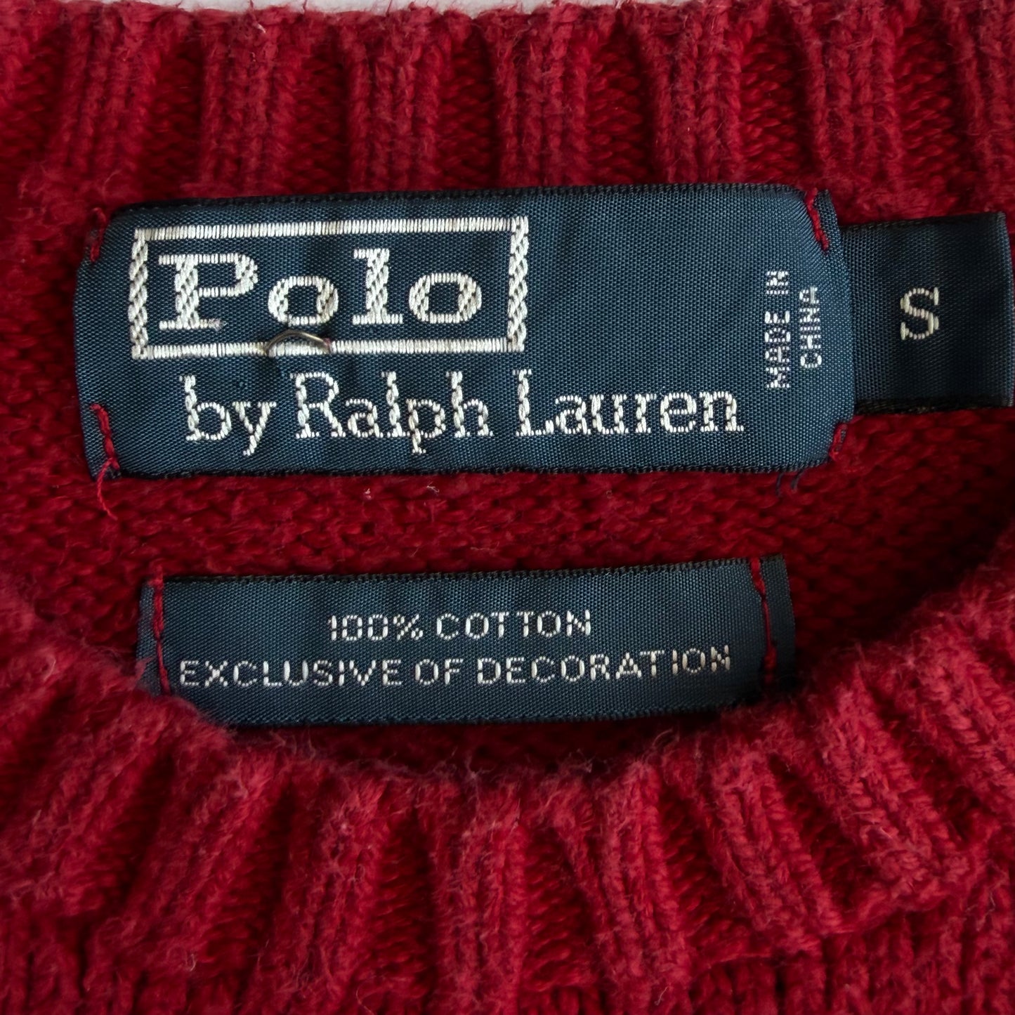 Ralph Lauren Heavy Knit - Small