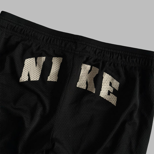 Y2K Nike Wide Leg Spell Out Track Pants - S