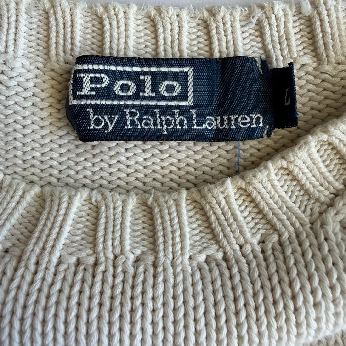 Ralph Lauren Heavy Knit - Large