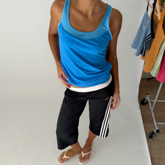 Y2K Nike Cross Back Activewear Tank - M/L