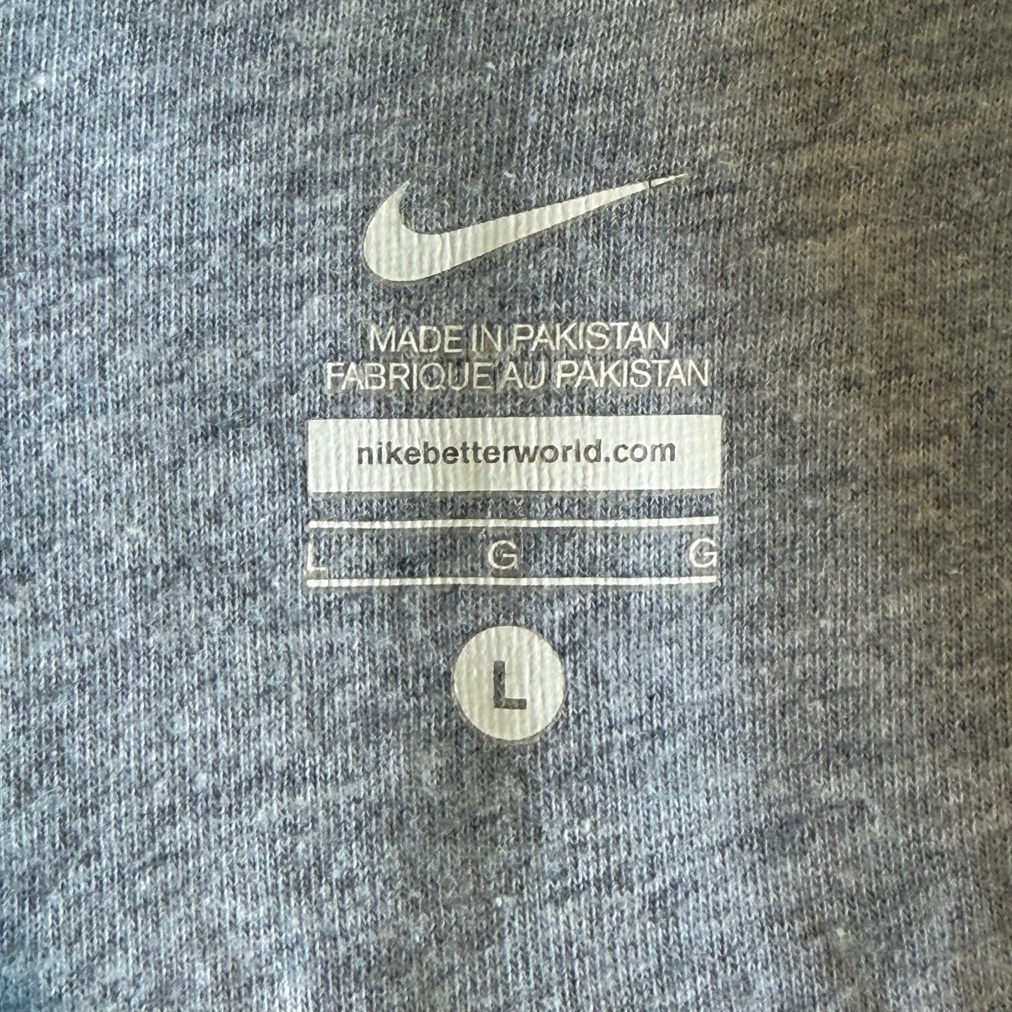 Y2K Nike Cursive Track Jacket - L