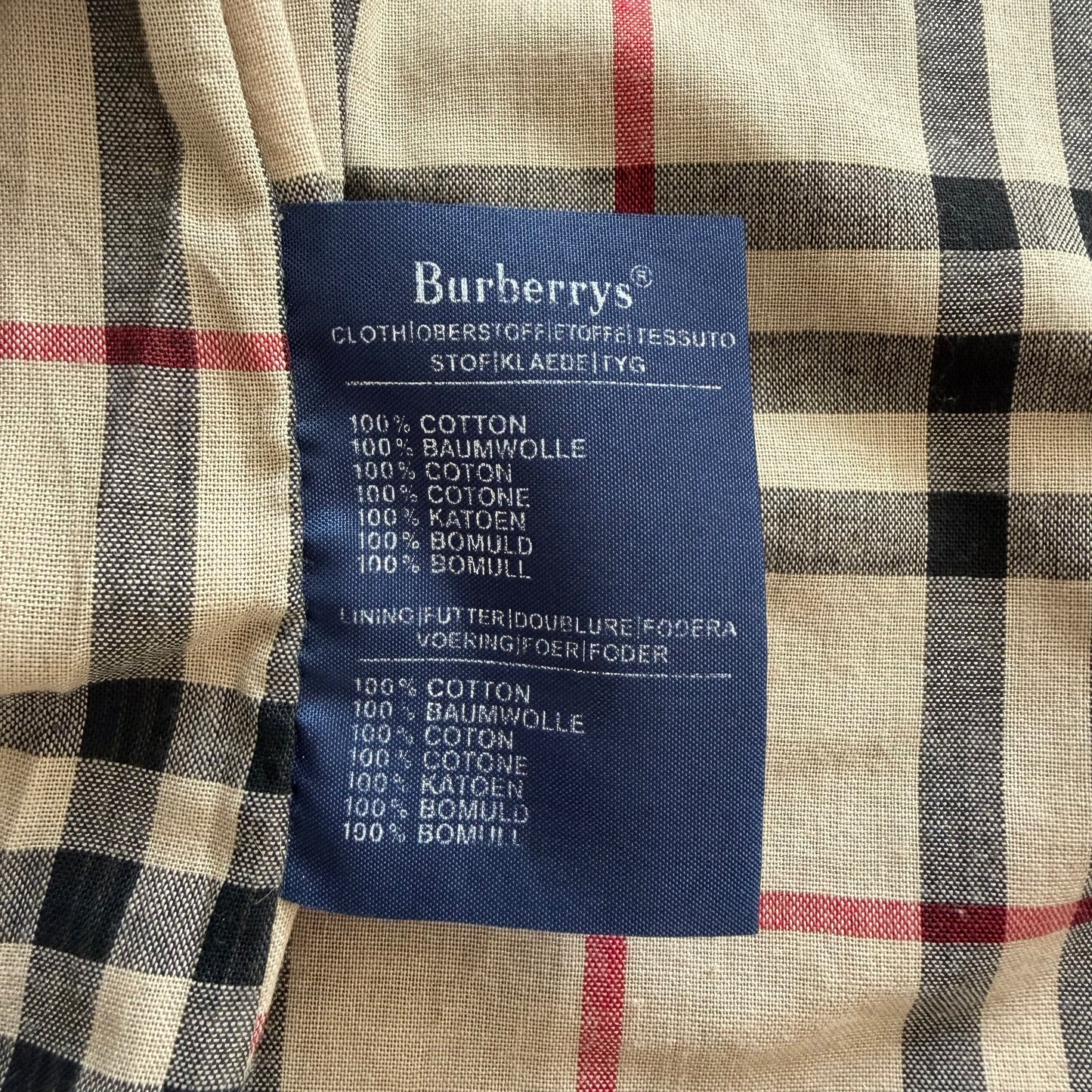 90s Burberry Trench Coat - M