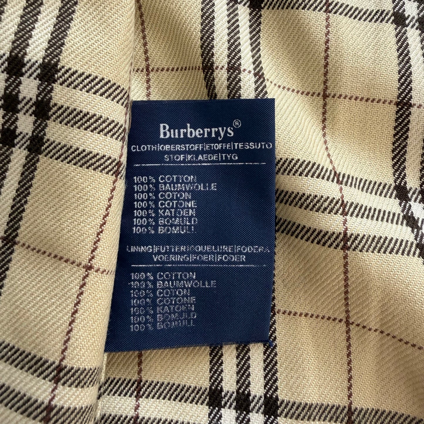 90s Burberry Trench Coat - S