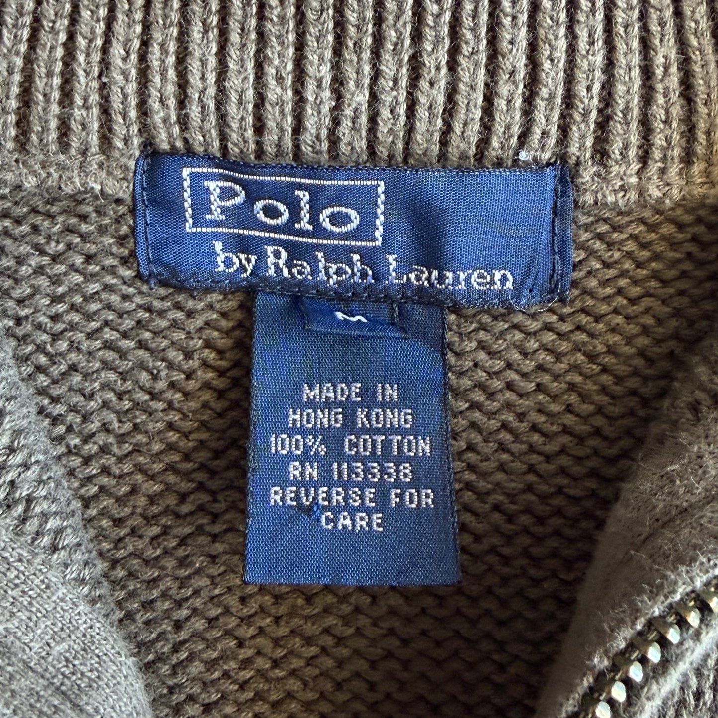 Ralph Lauren Quarter Knit - XXS