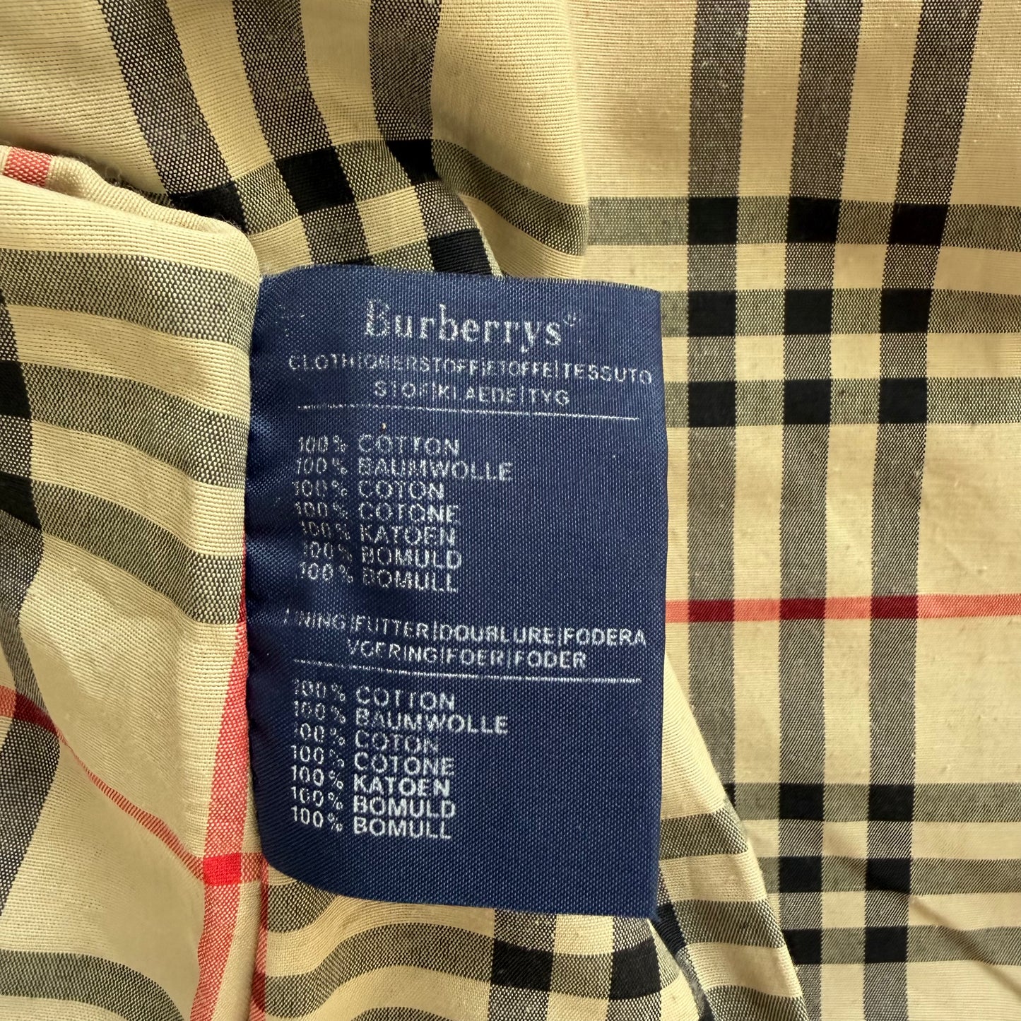 90s Burberry Trench Coat -