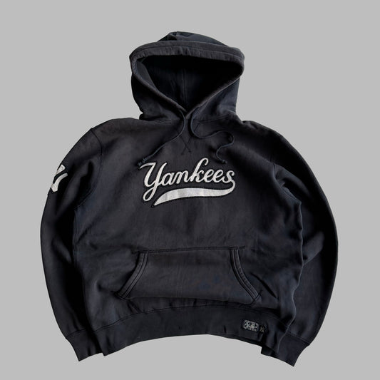 90s Ralph Lauren Yankees Heavyweight Hoodie - L