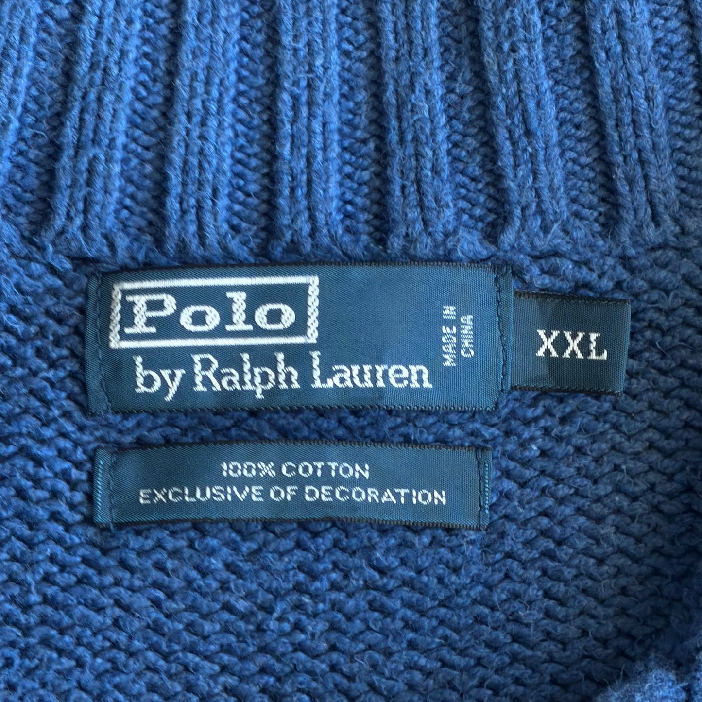 Ralph Lauren Quarter Zip - XXL