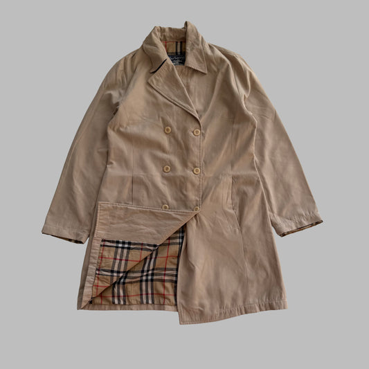 90s Burberry Trench Coat - S