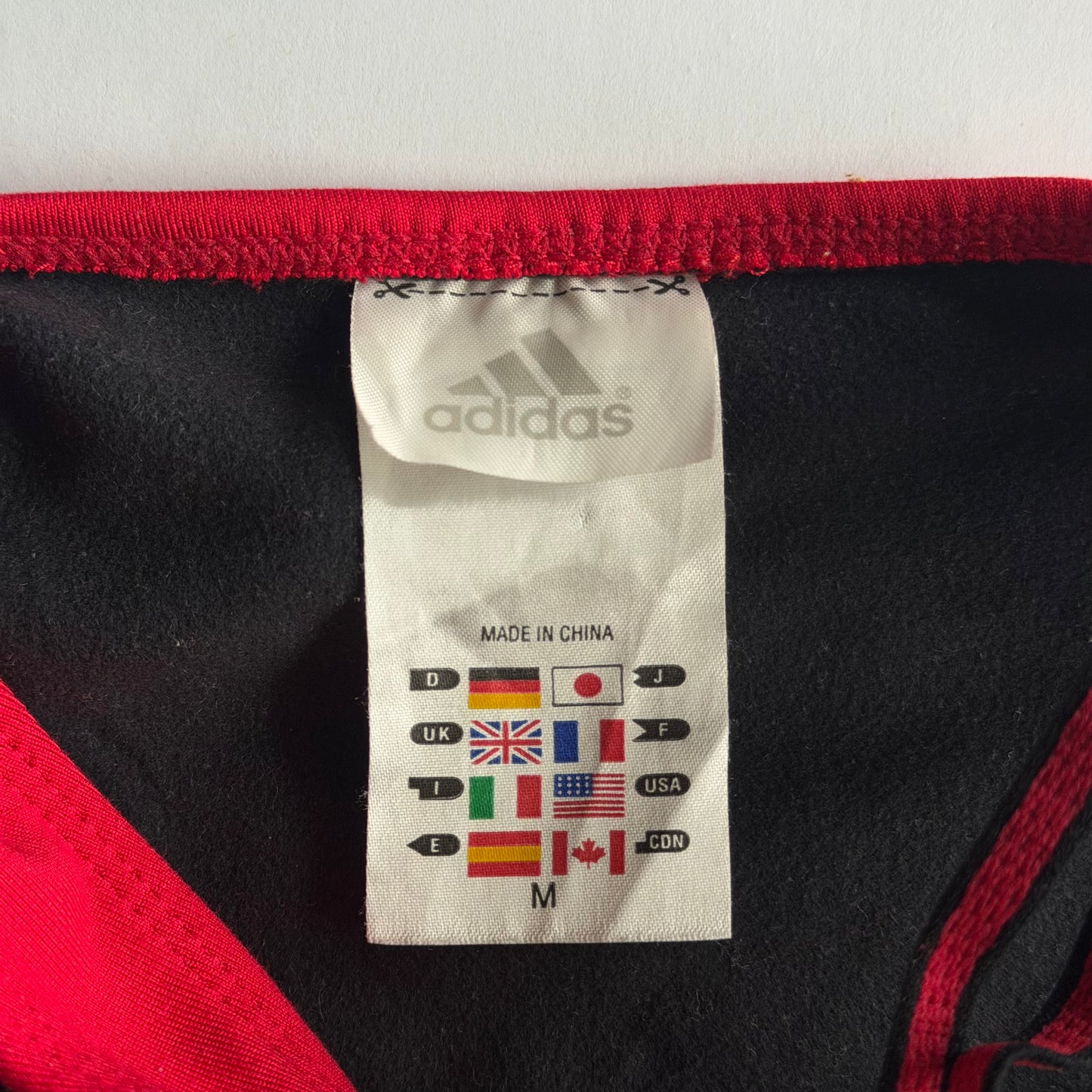 90s Adidas Three Stripe Activewear Tank - S