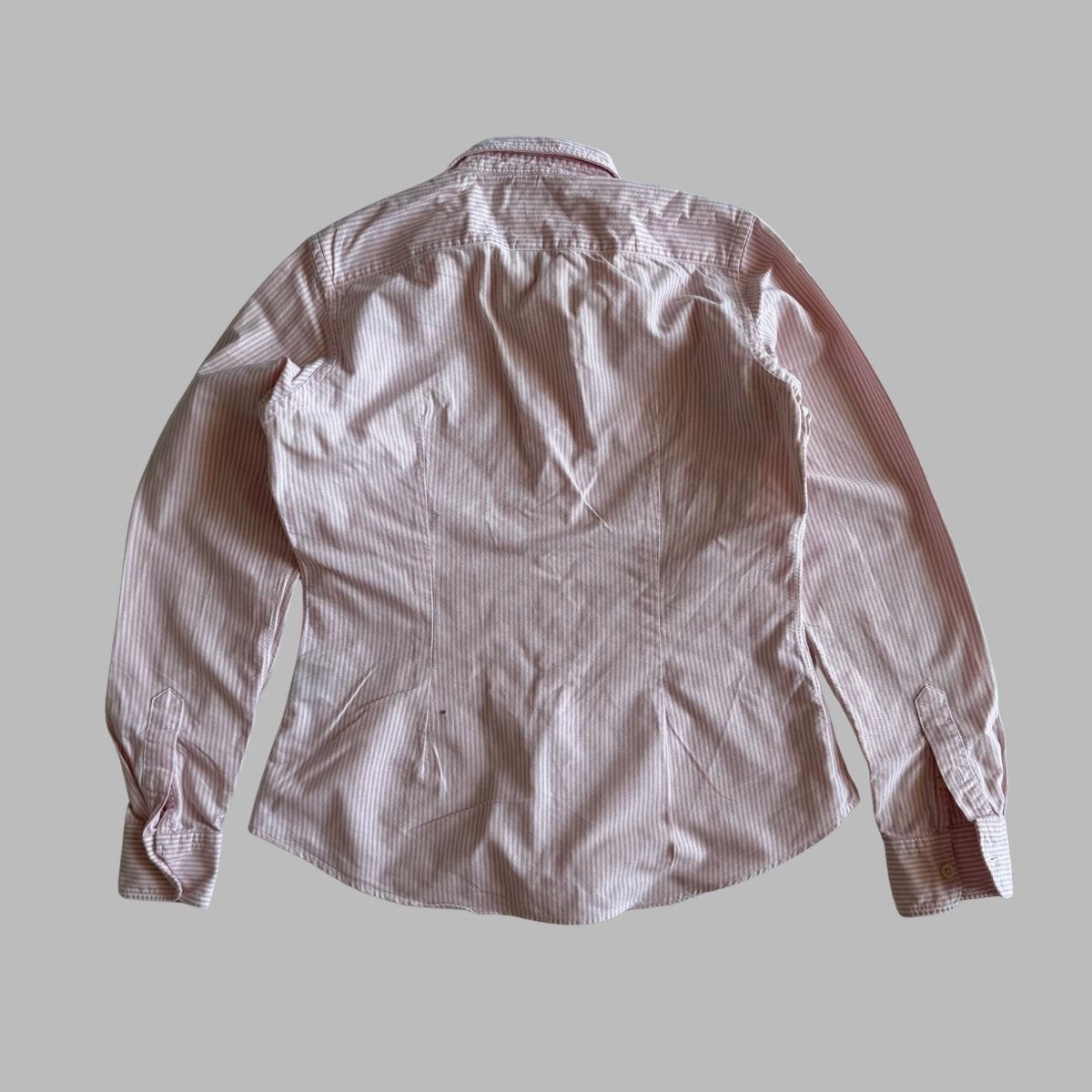 Ralph Lauren Striped Button Up Shirt - Medium