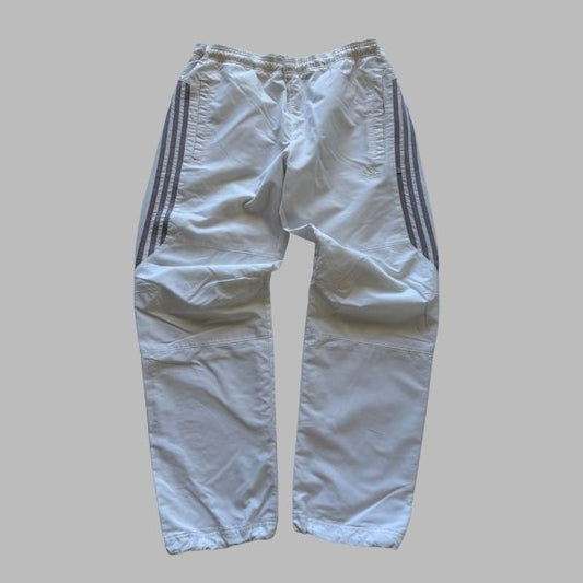 90s Adidas Wide Leg Track Pants - X-Large