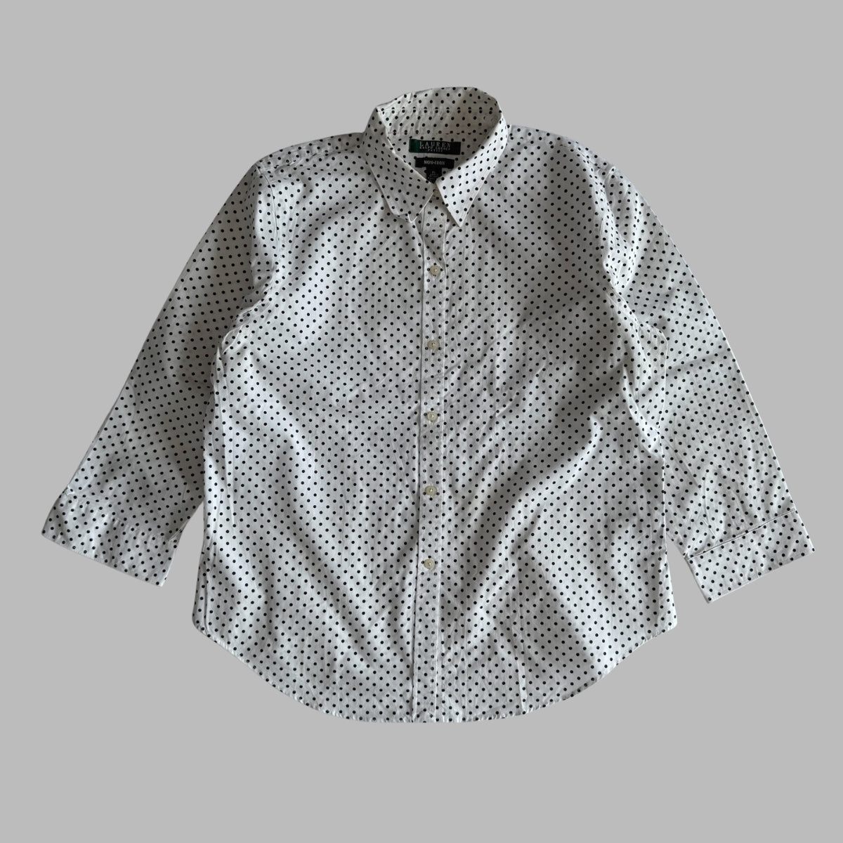 Ralph Lauren Polka Dot Shirt - Medium