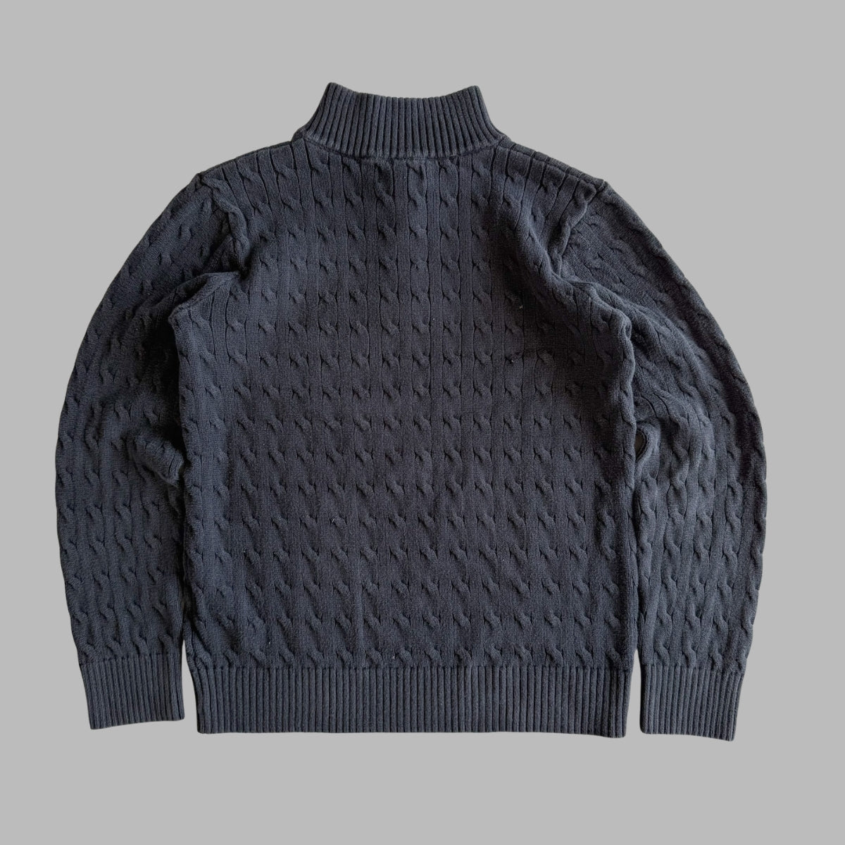 Ralph Lauren Cable Knit Quarter Zip - X-Large
