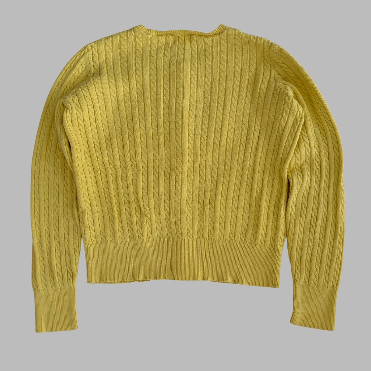 Ralph Lauren Cable Knit Cardigan - Small