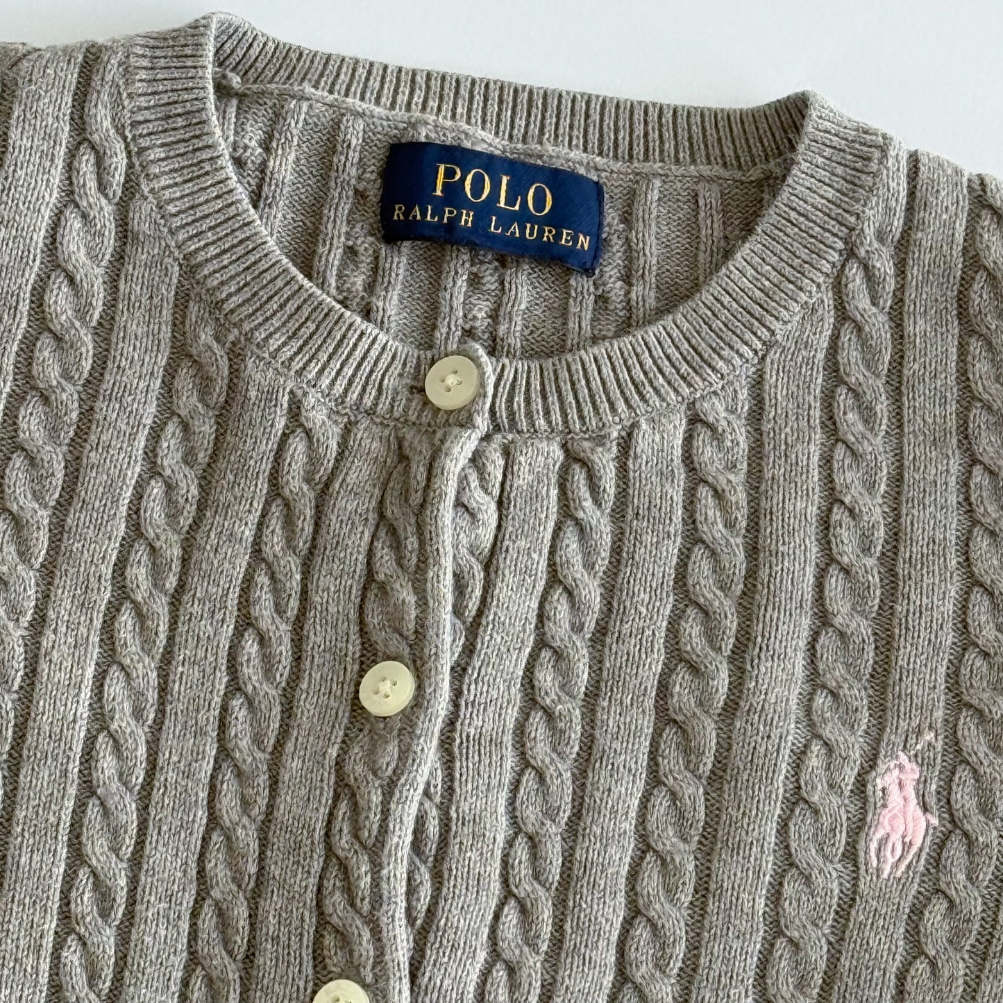 Ralph Lauren Cable Knit Cardigan - XS