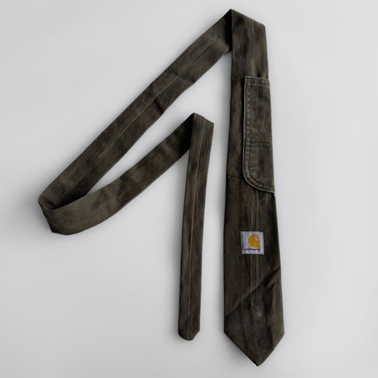 Reworked Carhartt Tie - Brown