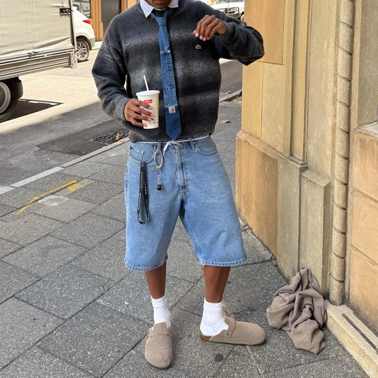 Reworked Carhartt Tie - Denim