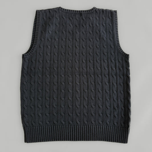 Ralph Lauren Cable Knit Vest - Small