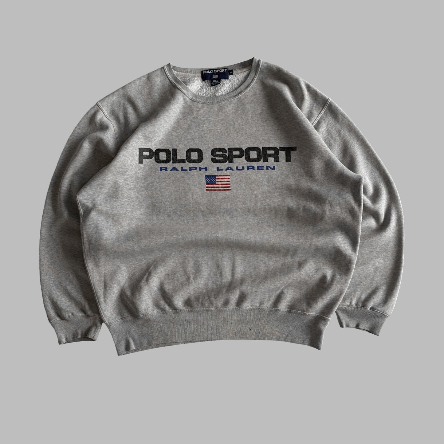 90s Ralph Lauren Polo Sport Spell Out Sweatshirt - M