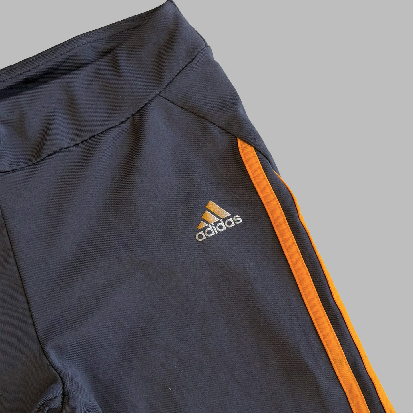 Y2K Adidas Three Stripe Activewear Pants - S