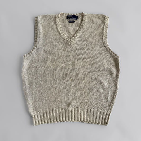 Ralph Lauren Heavy Knit Vest - Large