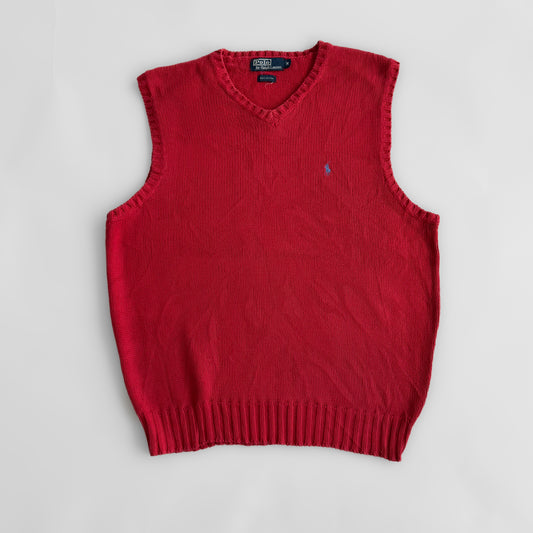 Ralph Lauren Heavy Knit Vest - Medium
