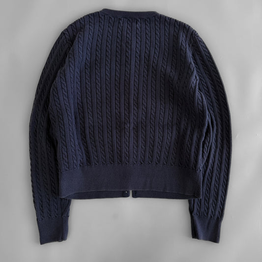 Ralph Lauren Cable Knit Cardigan - Small