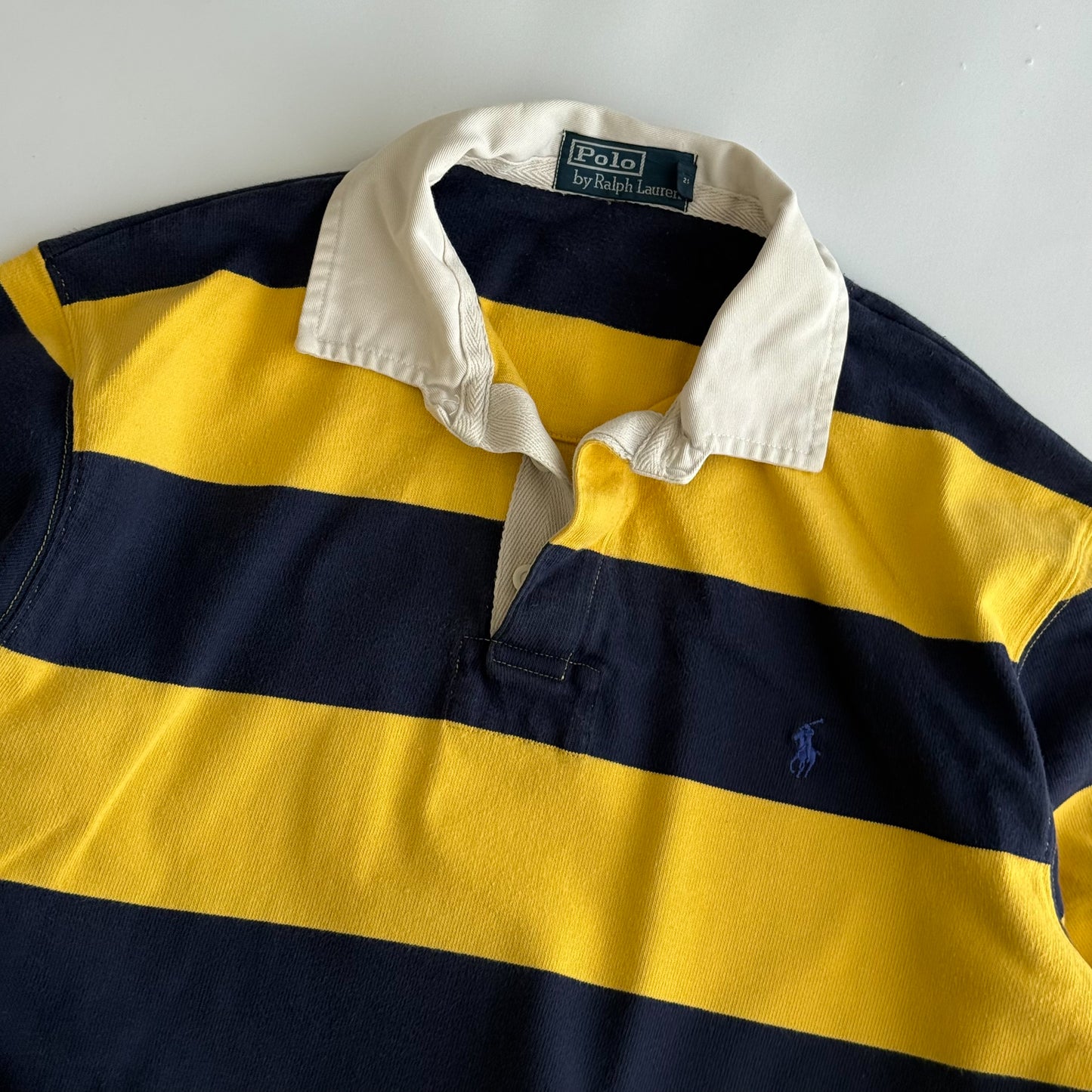 Ralph Lauren Striped Rugby Shirt - Small