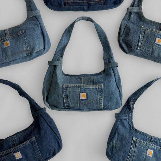 Reworked Carhartt Jackie - Blue Denim