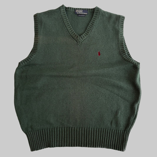 Ralph Lauren Knitted Vest - Large