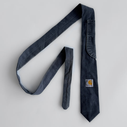 Reworked Carhartt Tie - Navy